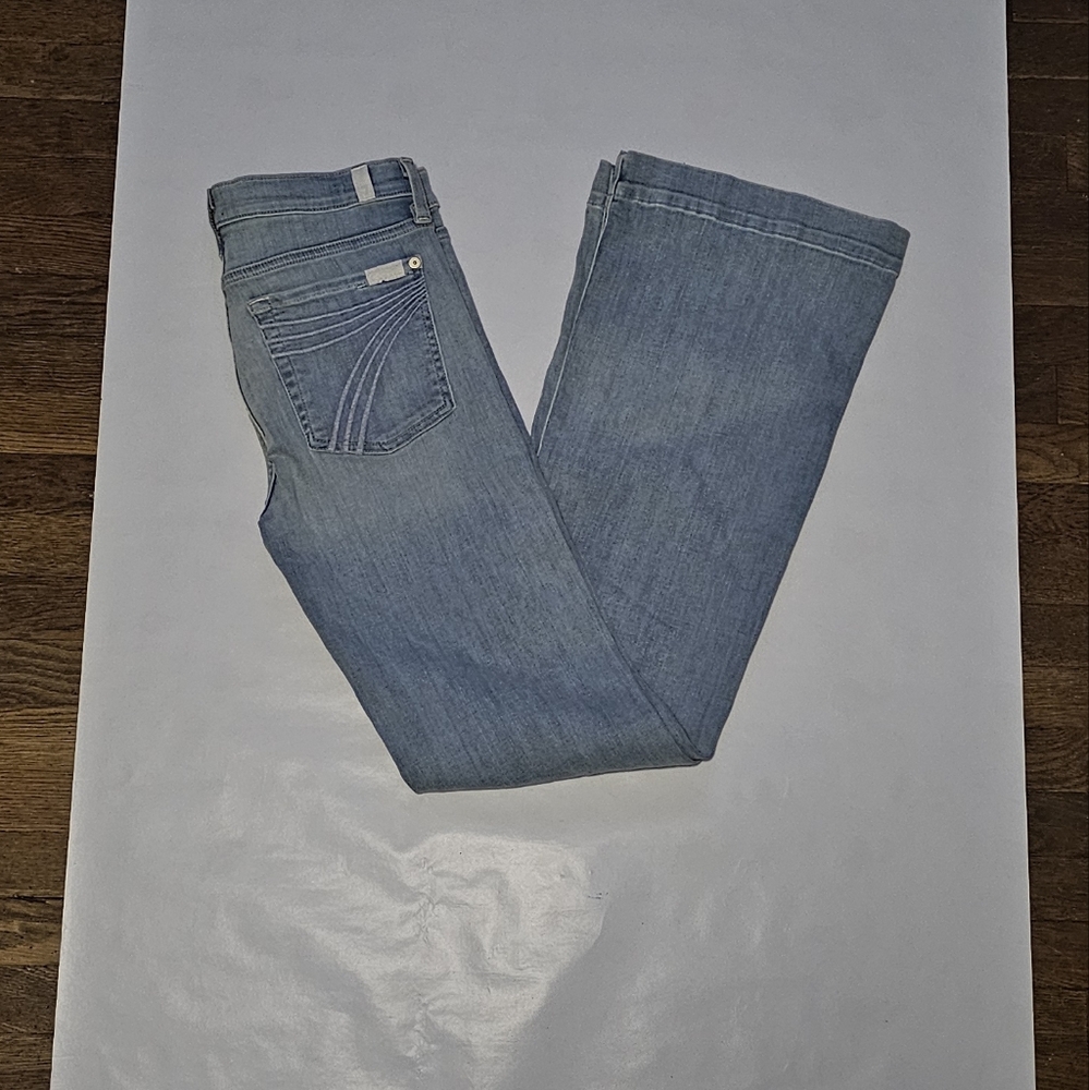 7 for all mankind dojo jeans size 28